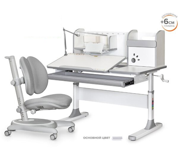 Комплект парта Vancouver Multicolor + кресло Ortoback Duo (BD-620 + Y-510 Duo)