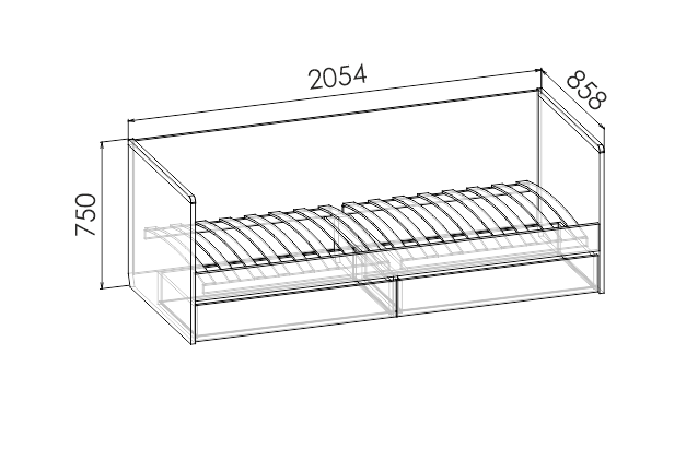 Кровать Вектра КР1