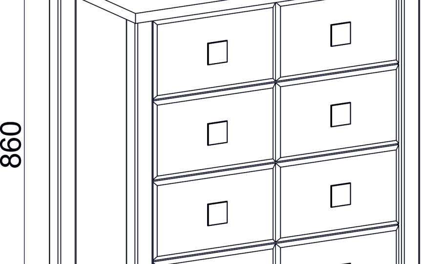 Комод Изабель ИЗ-50К