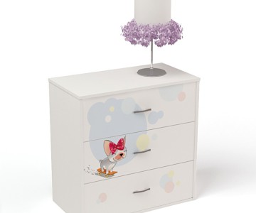 Комод "Molly" белый Комод "Molly" белый