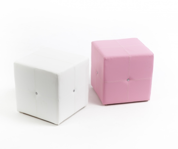 Пуф квадратный Advesta со стразами Сваровски для девочки