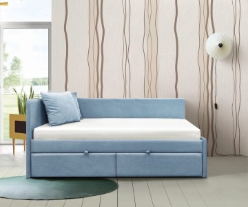 Кровать "София" угловая с ящиками