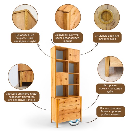 Стеллаж широкий "Тэль"