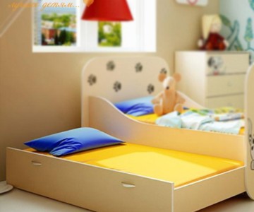 Выдвижное сп. место для кровати 180х80 (Азбука Мебели)