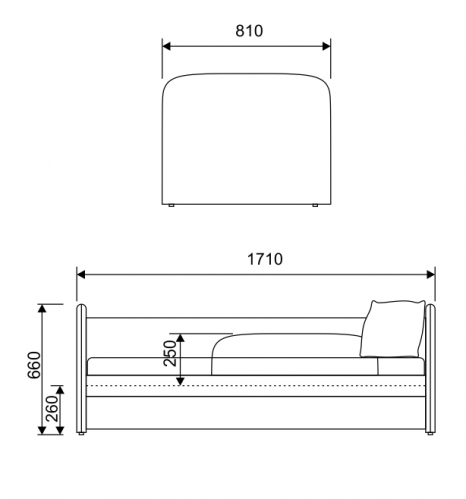 Кроватка с мягкими бортиками "Иви" Ткань-Принт DAISY