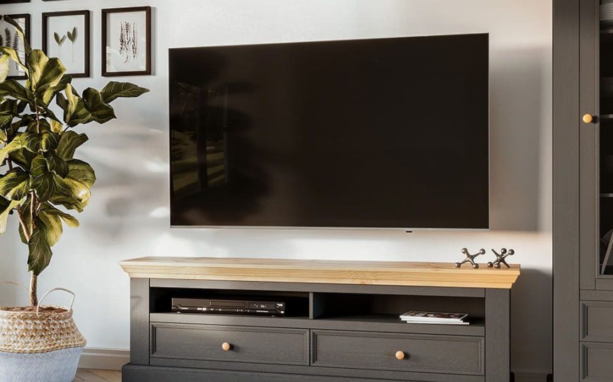 Тумба под ТВ Форест Графит, 2 ящика Тумба под ТВ Форест Графит, 2 ящика