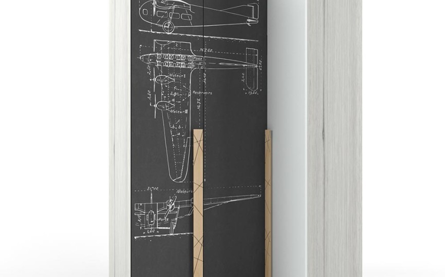 Шкаф угловой "Нью Тон Грэй"