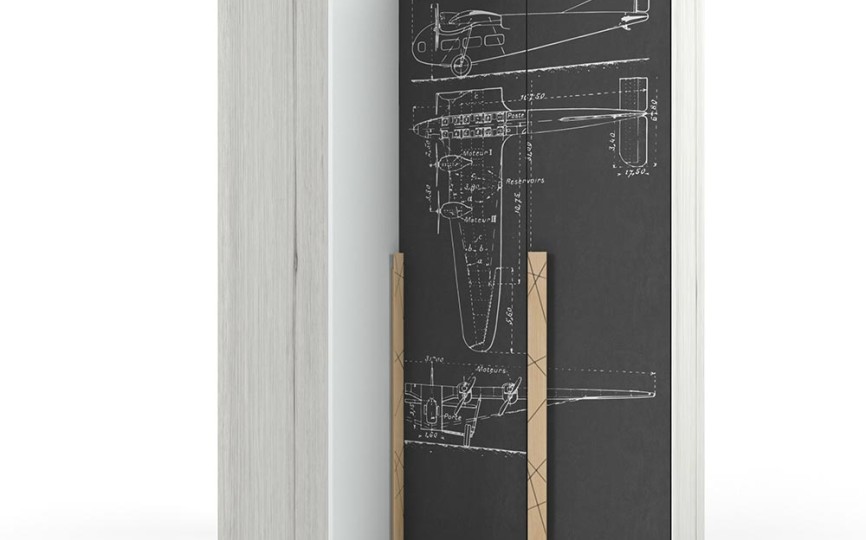 Шкаф угловой "Нью Тон Грэй"