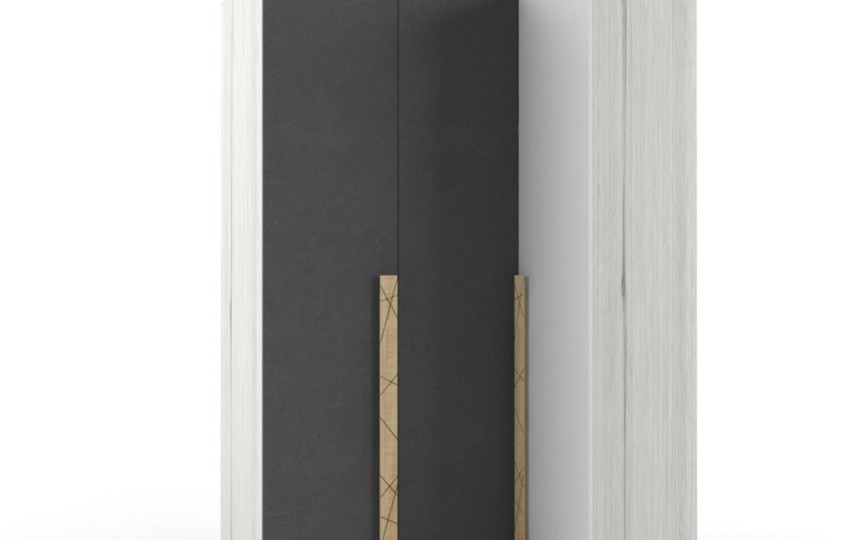 Шкаф угловой "Нью Тон Грэй"