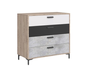 Комод "Либерти Блэк" К1