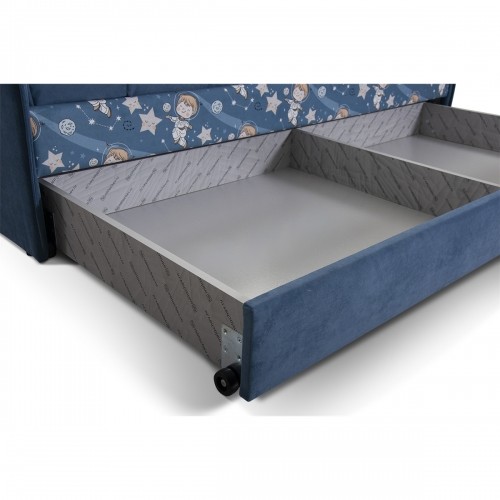 Кроватка с мягкими бортиками "Иви" Космонавт Кроватка с мягкими бортиками "Иви" Космонавт