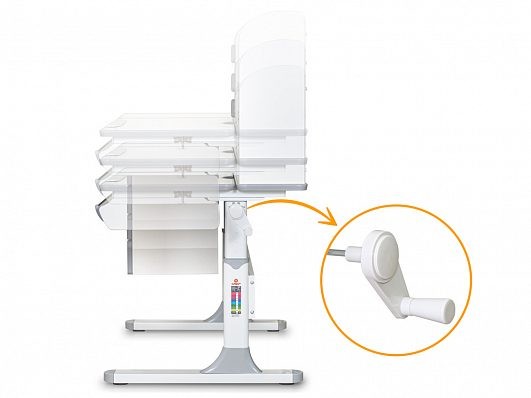 Комплект парта Hamilton Multicolor + кресло Ortoback Duo (BD-680 + Y-510 Duo)