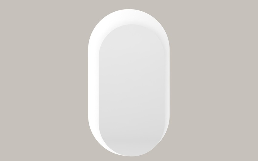 Комплект Столик туалетный  и зеркало Тури Белый