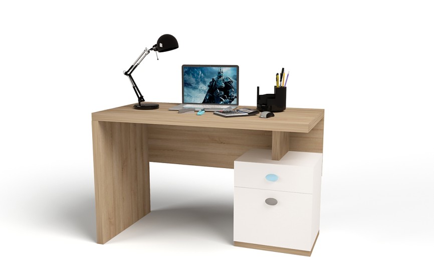 Стол письменный MIX BUNNY голубой