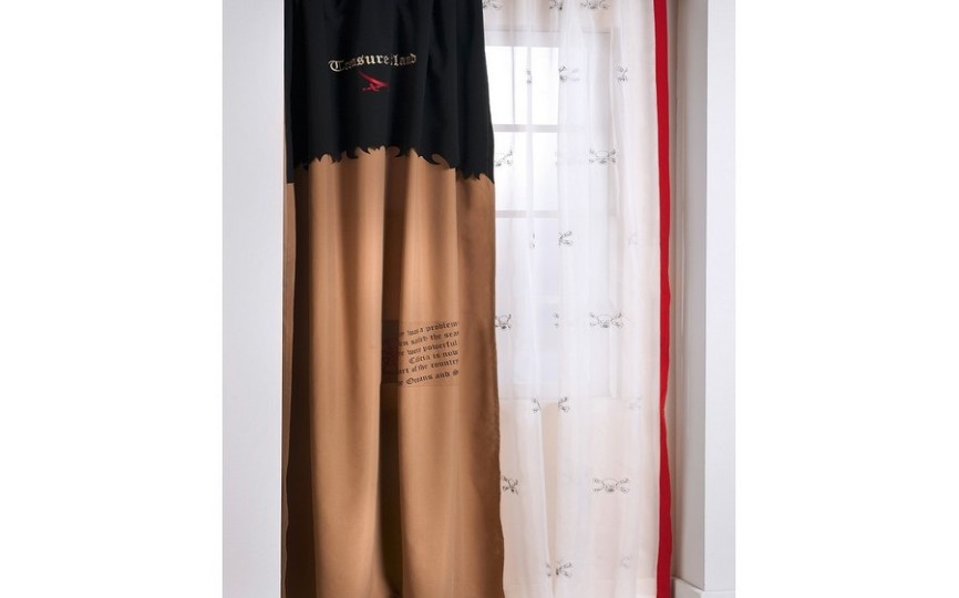 AKS-5283 Занавеска BLACK PIRATE 140x260 cm