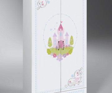 Шкаф 2-дверный Синдерелла