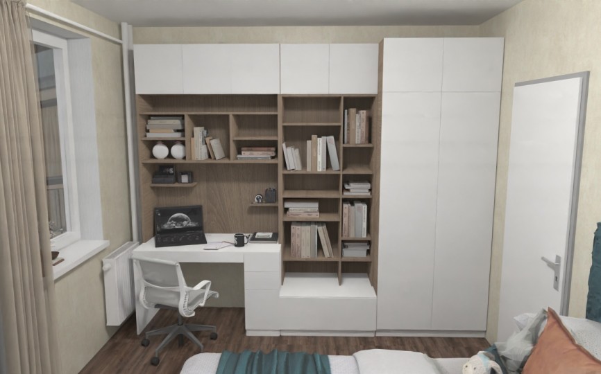 Стеллаж Crisp, гл. 350