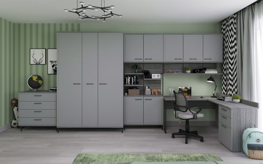 Шкаф навесной Колледж НШ1