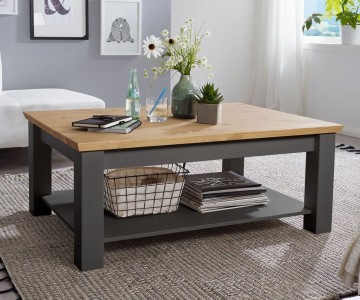 Стол журнальный Форест Графит большой