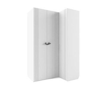 Шкаф угловой  Мишель Белый (левый и правый)