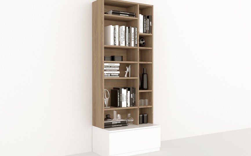 Стеллаж Crisp, гл. 600