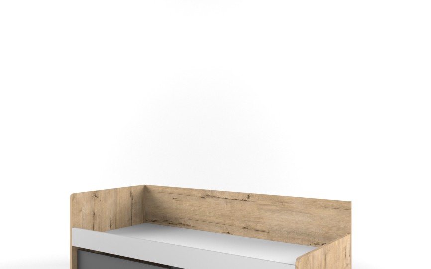 Кровать большая "Твист Лофт" с ящиками 200х90 см