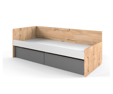 Кровать большая "Твист Лофт" с ящиками 200х90 см