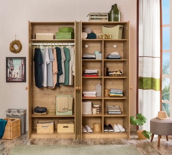 Шкаф четырехдверный Mocha