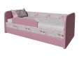 Кроватка с мягкими бортиками "Иви" Единороги слип