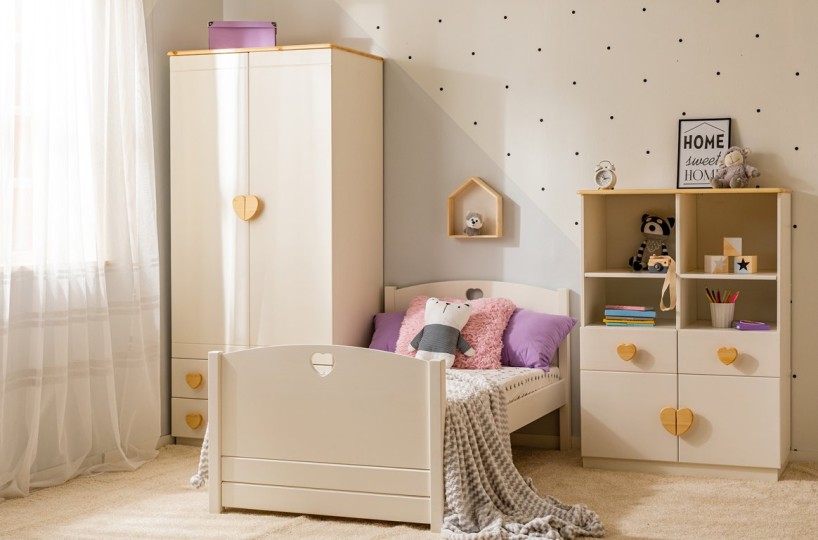 Шкаф двухдверный Тимберика Кидс N1