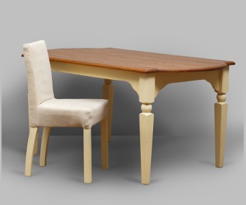 Стол обеденный прямоугольный Валенсия 2-37 на резных ножках