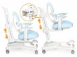 Комплект парта Montreal 2 Lite + кресло Ergokids Space Air (BD-670-2 MC/WG с полкой + Y-609)