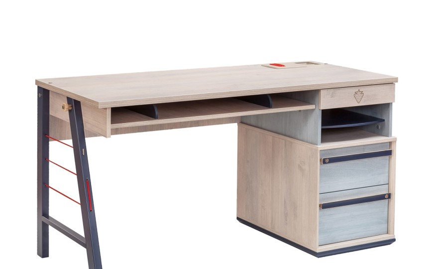 Письменый стол с тумбой "Trio", T-1101