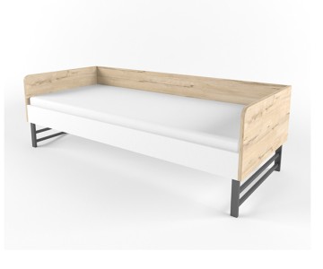 Кровать большая "Два плюс Два" (корпус дуб ирландский)