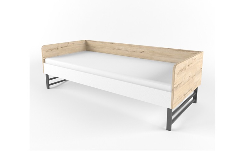 Кровать большая "Два плюс Два" (корпус дуб ирландский)