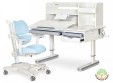 Комплект парта Montreal 2 + кресло Ergokids Space Air (BD-670-2 MC/WG с полкой + Y-609)