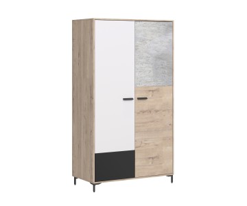 Шкаф 2-х дверный Либерти Блэк Ш2