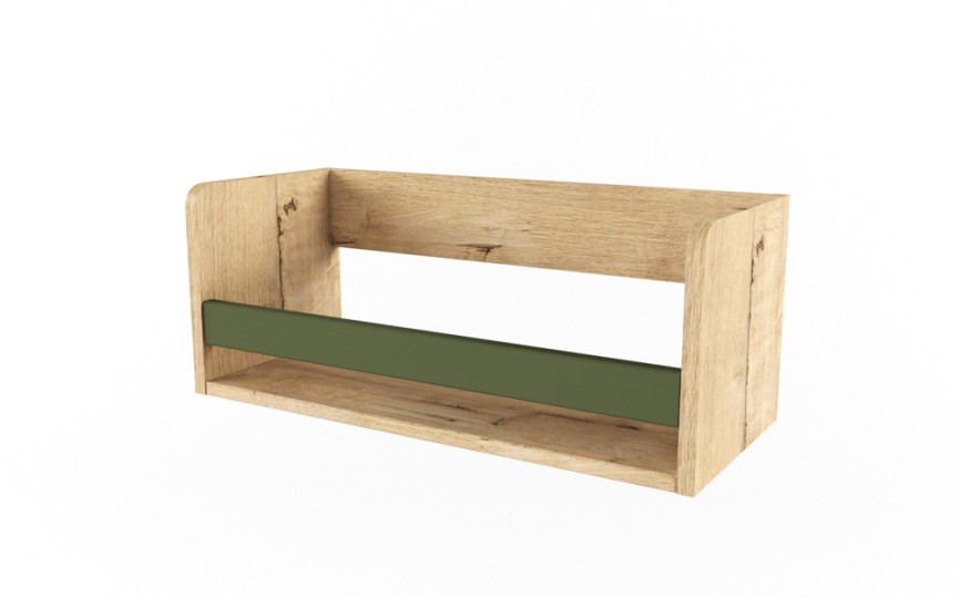 Полка для книг "Два плюс Два" (корпус дуб ирландский)