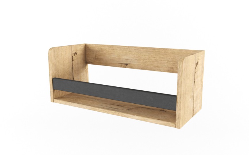 Полка для книг "Два плюс Два" (корпус дуб ирландский)