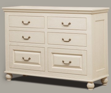 Комод Бьёрт на круглых ножках  1-6