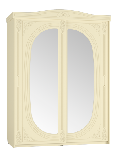 Шкаф-купе с зеркалом Ассоль Плюс АС-16 