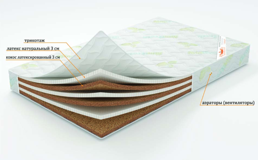 Матрас "Монарх" беспружинный