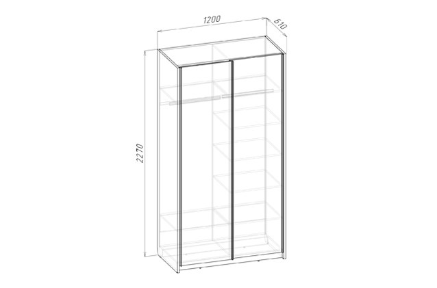 Шкаф-купе "Смарти"