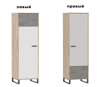 Шкаф-пенал "Либерти Блэк" левый/правый