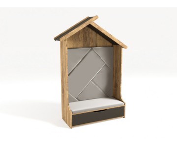 Стеллаж с подушкой Домик 