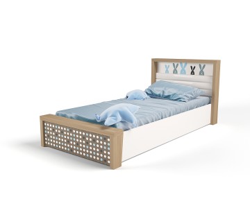 Кровать №5 с подъемным механизмом MIX BUNNY голубой Кровать №5 с подъемным механизмом MIX BUNNY голубой