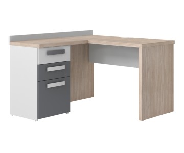 Стол прямой Оксфорд с угловым модулем