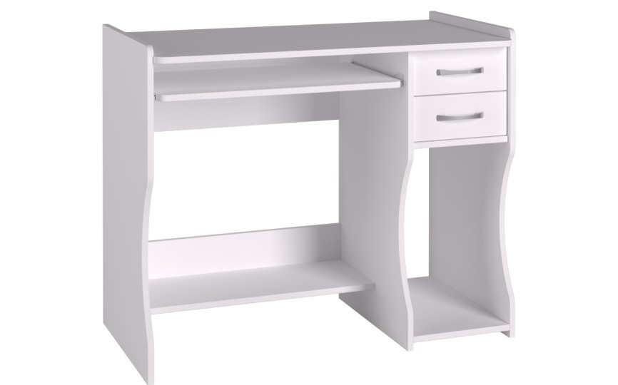 Стол компьютерный С-203 белый